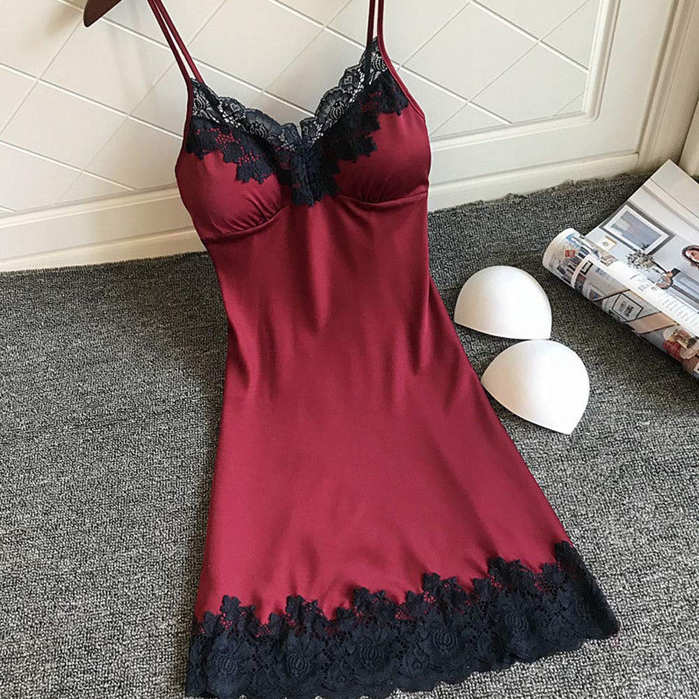 Sexy Lace Lingerie Dress for Women - Transparent Sheer Exotic Nightwear for Romantic Date Nights & Boudoir Photography