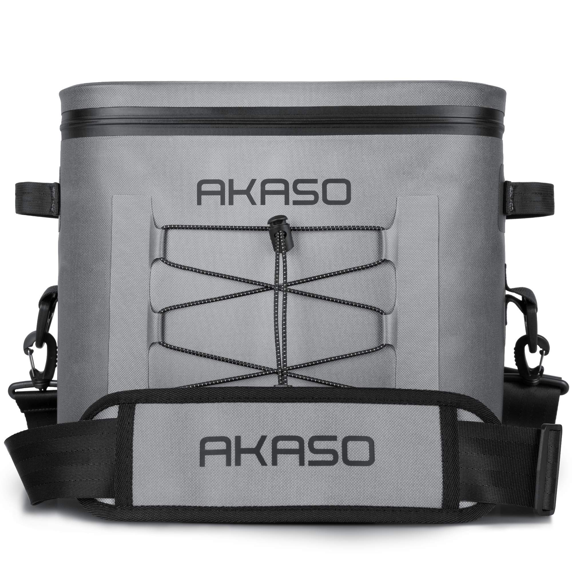 AKASO Insulated Soft Cooler Bag - Leakproof & Reusable Portable Cooler for Camping, Beach, Picnic, Boating, Fishing | Perfect for Outdoor Adventures, Travel & Food Storage