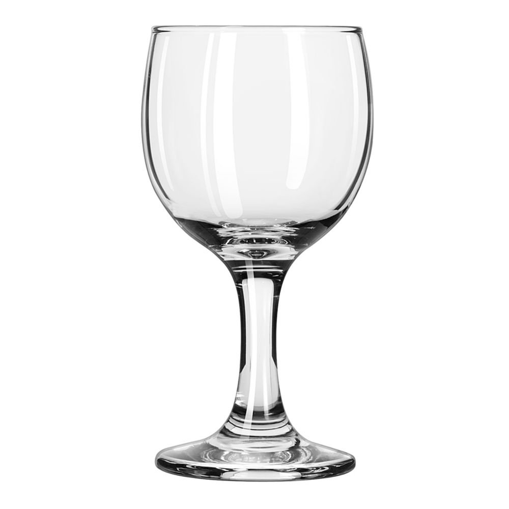 Premium 7 oz Wine Glass Set - Elegant Crystal Clear Stemware for Red & White Wine - Perfect for Dinner Parties, Weddings & Home Entertaining