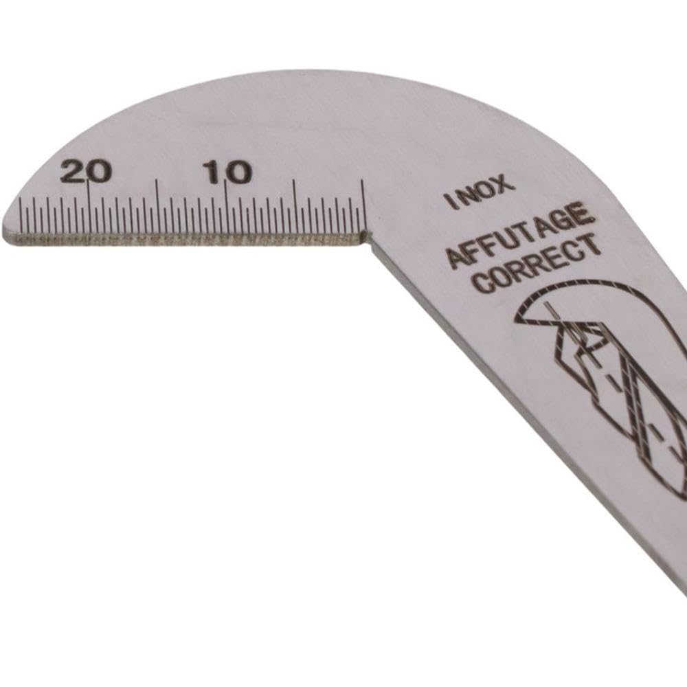 Durable 118° Drill Bit Gauge - Stainless Steel Sharpening Tool for Workers