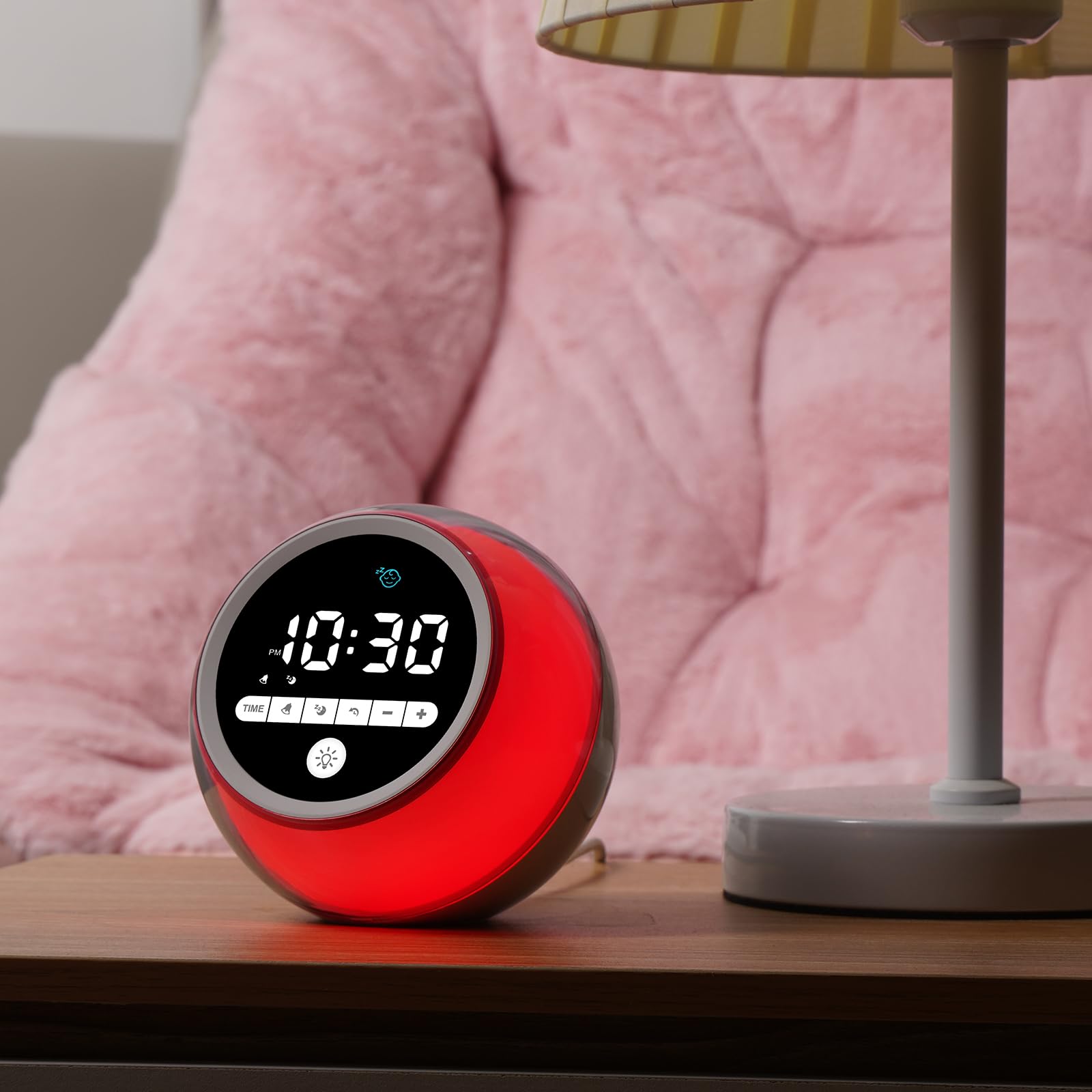 Kids Alarm Clock with Night Light & Nap Timer - Sleep Training Clock for Toddlers & Children | Perfect for Bedtime, Wake-Up Training & Nursery Decor