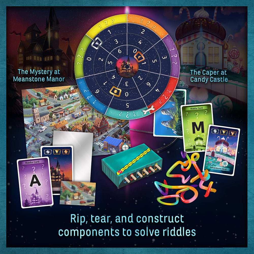 EXIT: The Game – Family Board Game with 2 Escape Room Adventures | Fun Puzzle Challenges for Game Nights & Family Bonding