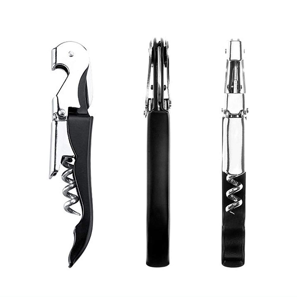 TOPTIE 12-Piece Custom Waiter Corkscrew Wine Openers with Foil Cutter - Multi-Functional Bottle Opener for Beer & Wine - Perfect for Restaurants, Bars, Parties & Home Entertaining