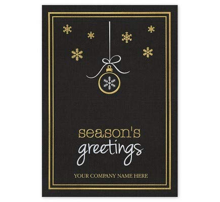 Simply Fabulous Holiday Cards - Elegant Christmas Greeting Cards for Family & Friends | Perfect for Holiday Wishes, Office Parties & Seasonal Decorations