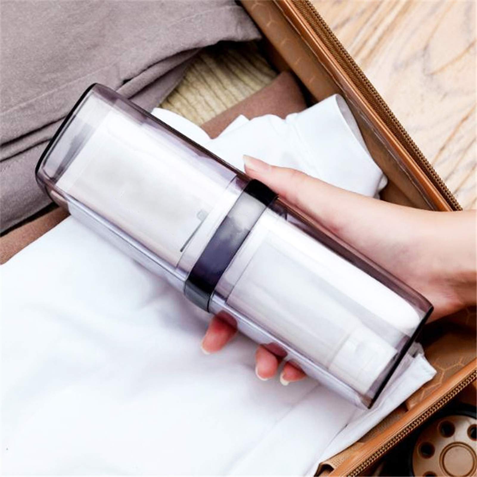 HEALLILY Travel Toothbrush & Toothpaste Holder - Portable Dental Care Kit with Storage Case for Toothbrush and Toothpaste | Perfect for Camping, Gym, Office, and Travel