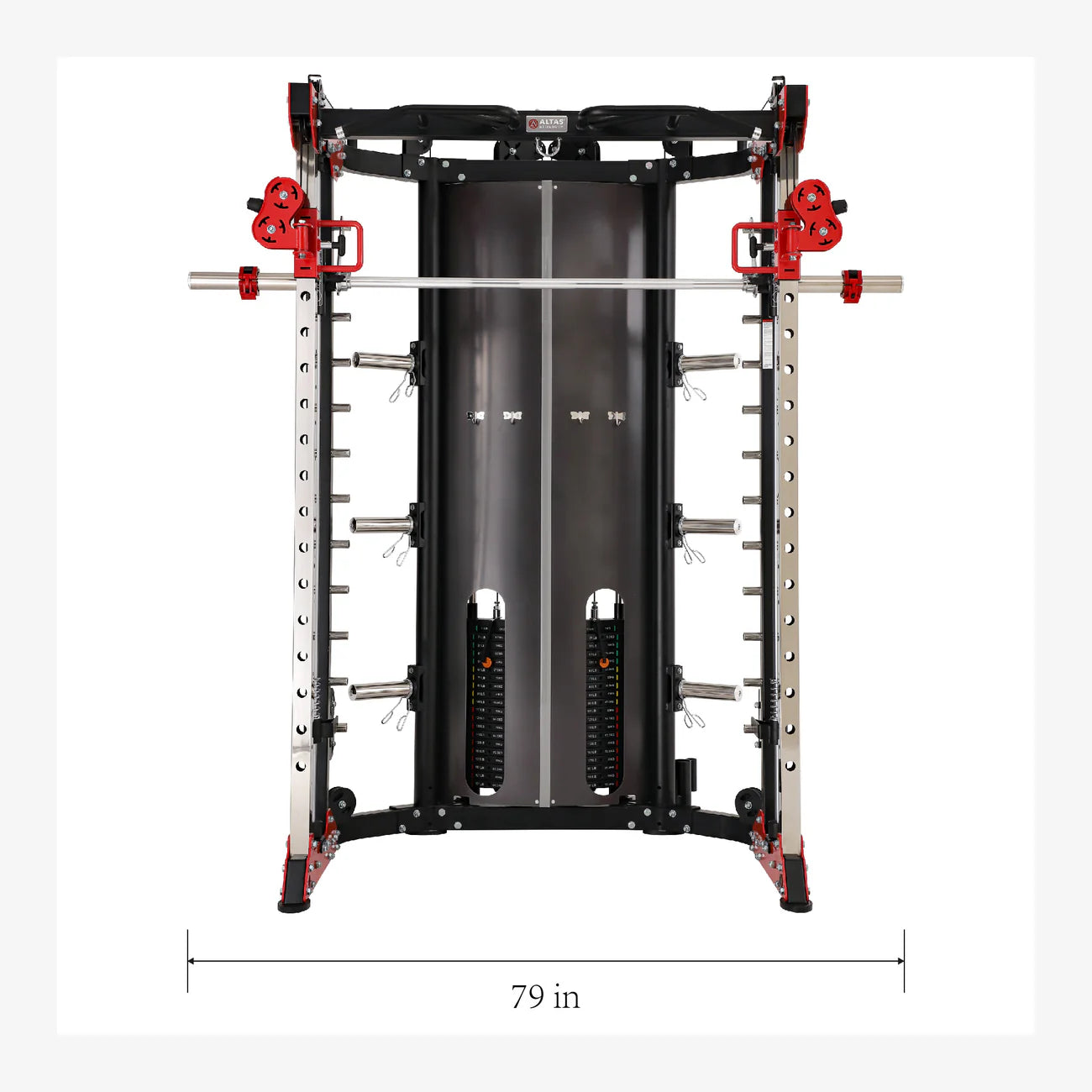 Altas Strength AL 3058G Light Commercial Smith Machine - Heavy Duty Gym Equipment for Home & Commercial Use | Perfect for Strength Training & Weight Lifting Workouts
