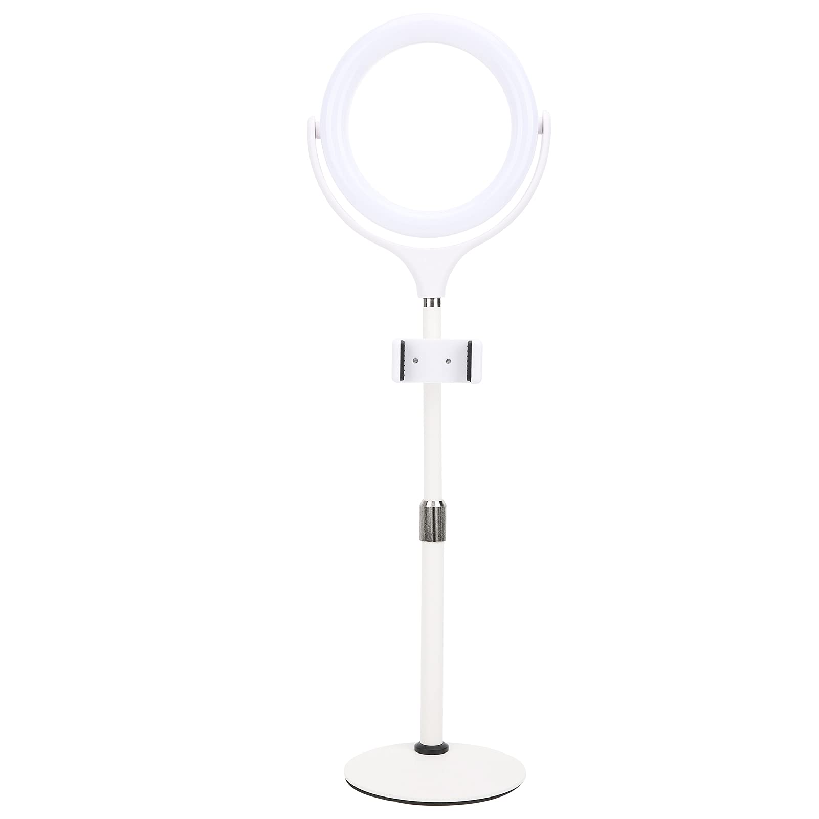 8-Inch Ring Light for Live Streaming, Selfie, Video Calls - Fill Light with Adjustable Brightness for Night Photography, YouTube, TikTok & Zoom Meetings