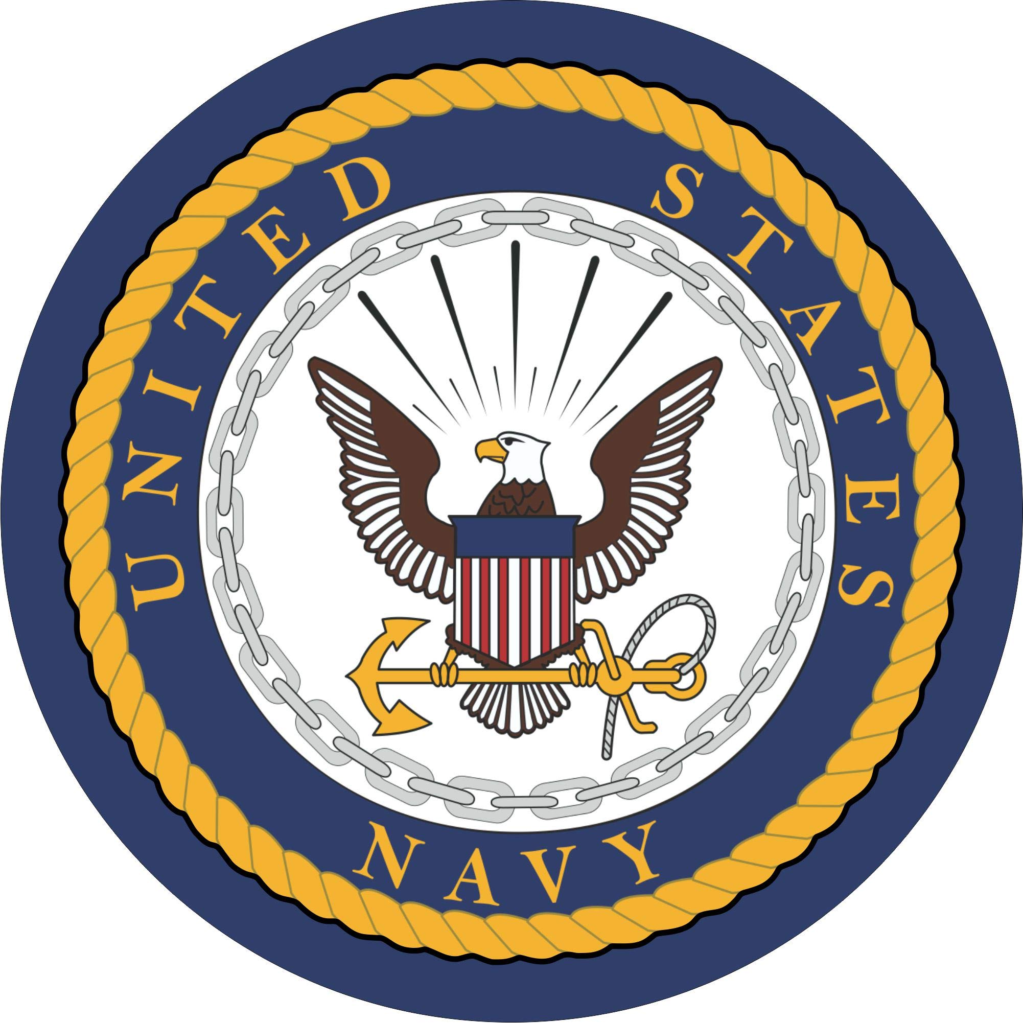 US Navy Seal Wheel Spare Tire Cover - Universal Fit for All Vehicle Models (Choose Size & Backup Camera Option) - Durable 285/70R17 Spare Tire Cover with Centered Camera Cutout - Perfect for Off-Road Adventures, Camping & Truck Protection