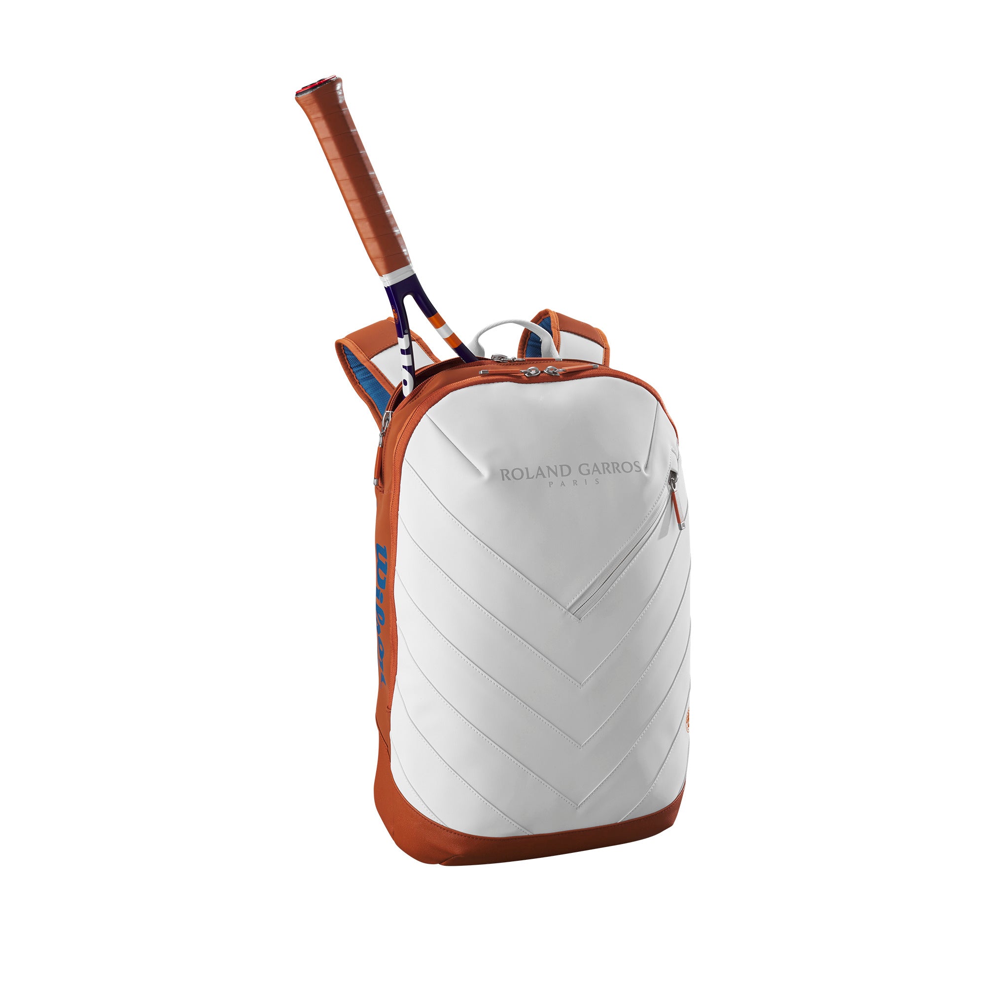 Wilson Roland Garros Super Tour Tennis Backpack 2024 - Durable Sports Bag for Tennis Players & Fans - Perfect for Court, Gym & Travel