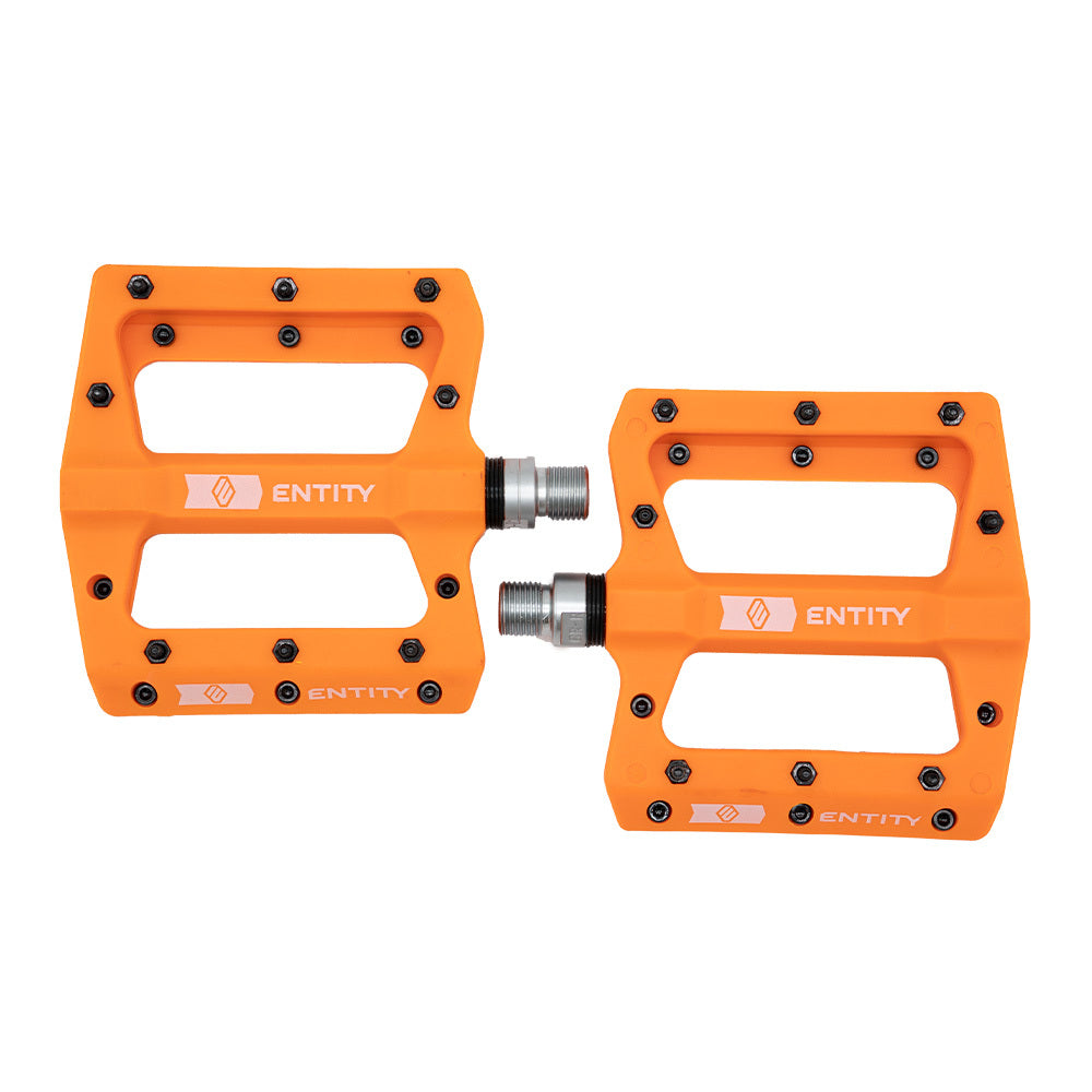 Premium PP16 Composite Flat Pedals for Mountain Bikes - Lightweight & Durable Cycling Pedals for MTB, Road Bikes - Perfect for Trail Riding, Commuting & Urban Cycling