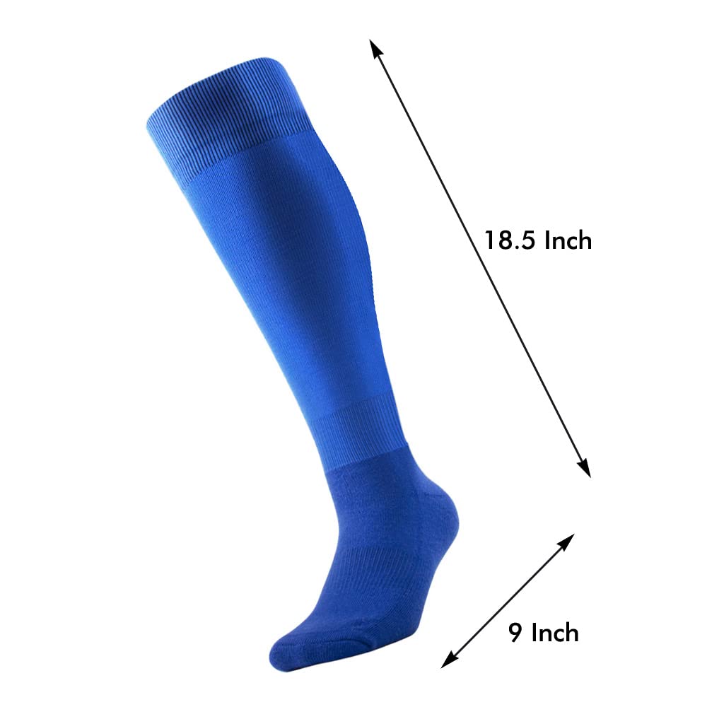 IXI Over Knee Cotton Sports Socks for Women - Thick Cushioned Sole, Breathable & Comfortable - Perfect for Running, Yoga, and Workout