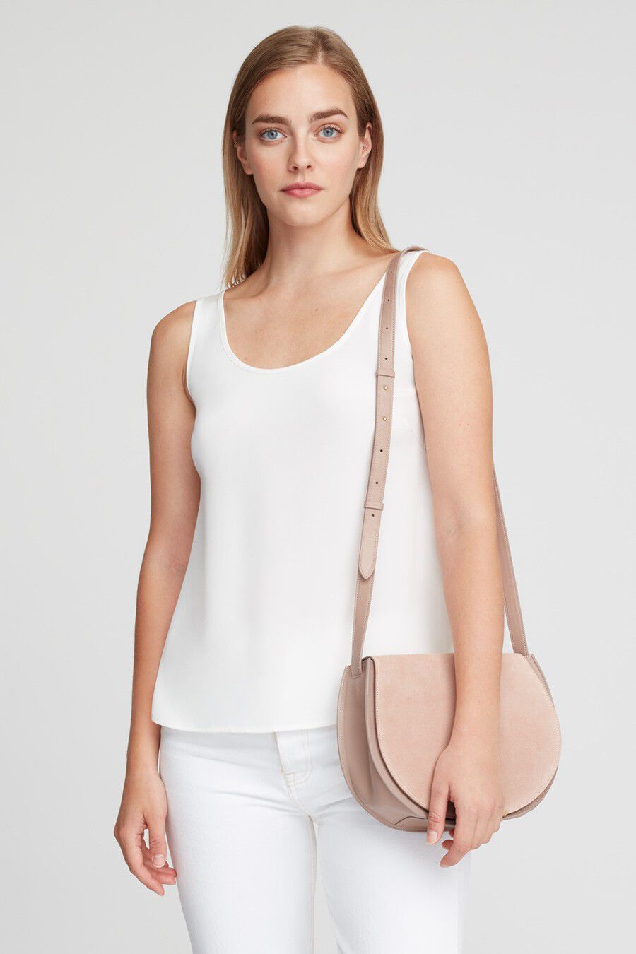 Premium Genuine Suede Saddle Bag - Stylish & Durable Leather Crossbody Purse for Women | Perfect for Equestrian Riding, Travel & Everyday Use