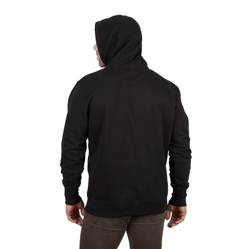 350B M Men's Medium Heavy Duty Cotton/Polyester Long Sleeve Pullover Hoodie - Black | Workwear, Outdoor Activities & Casual Wear