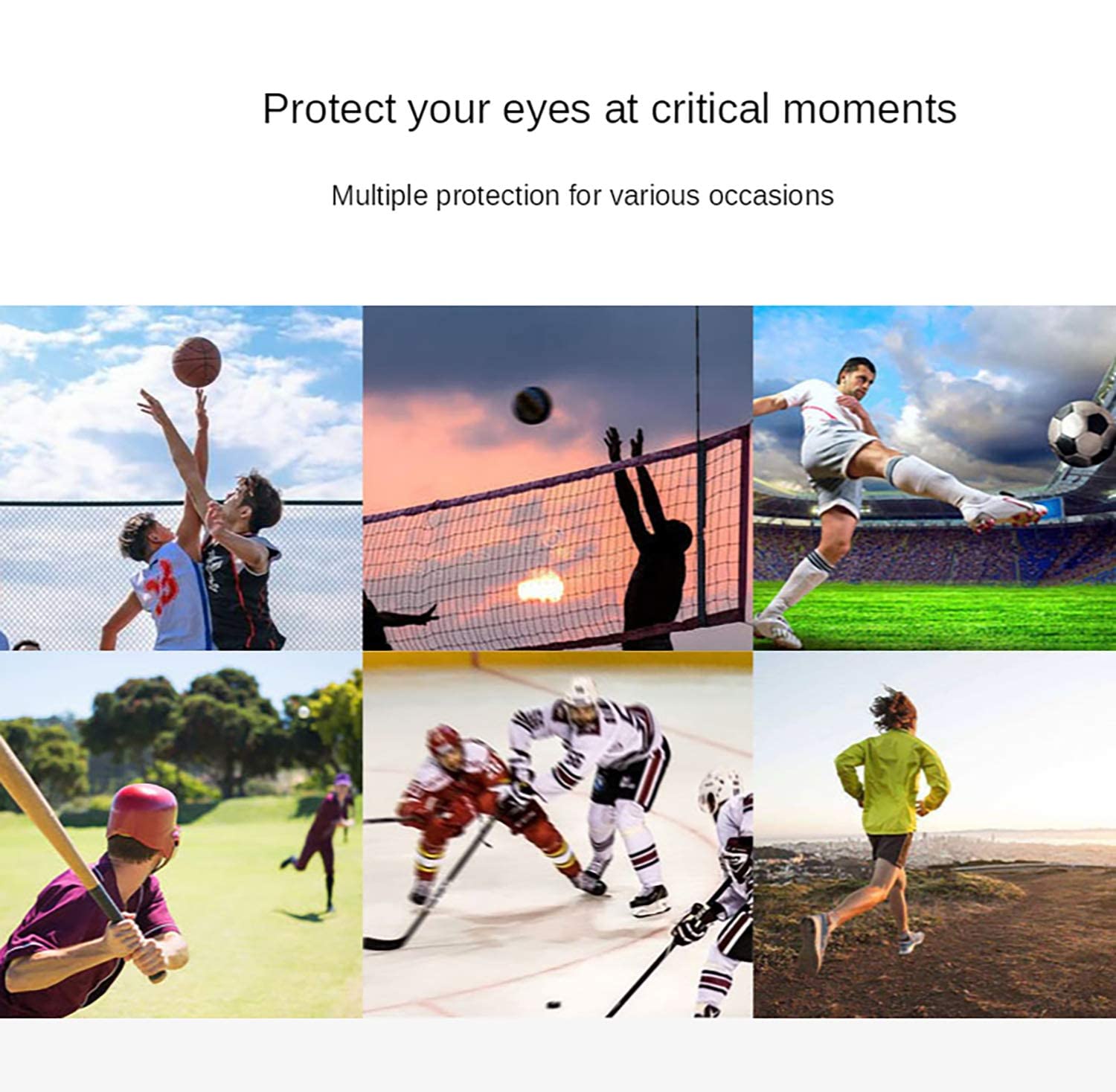 Basketball Dribbling Glasses - Sports Protective Eyewear Goggles for Men & Women - Perfect for Training, Games & Outdoor Sports