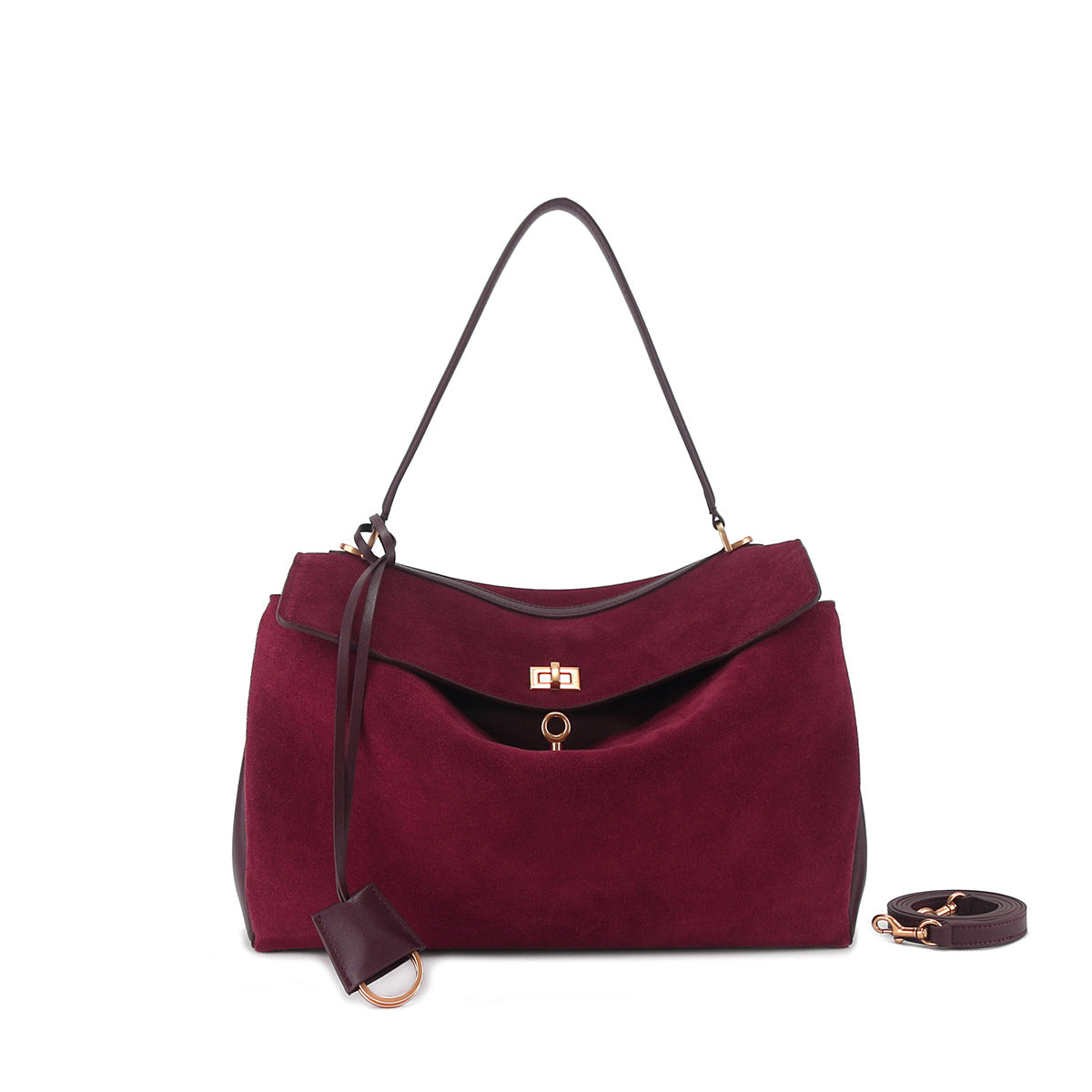 Burgundy (Medium: 13.8L*3.5W*9.1H inches)