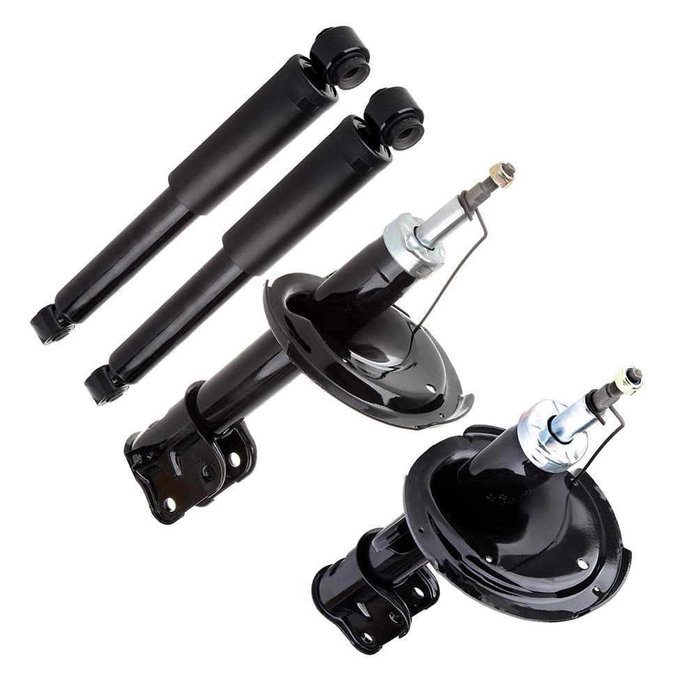 2007-2009 Hyundai Santa Fe Front & Rear Shock Absorbers - 4pc Complete Strut Set for Smooth Ride & Enhanced Safety - Perfect for City Driving, Off-Road Adventures & Daily Commutes