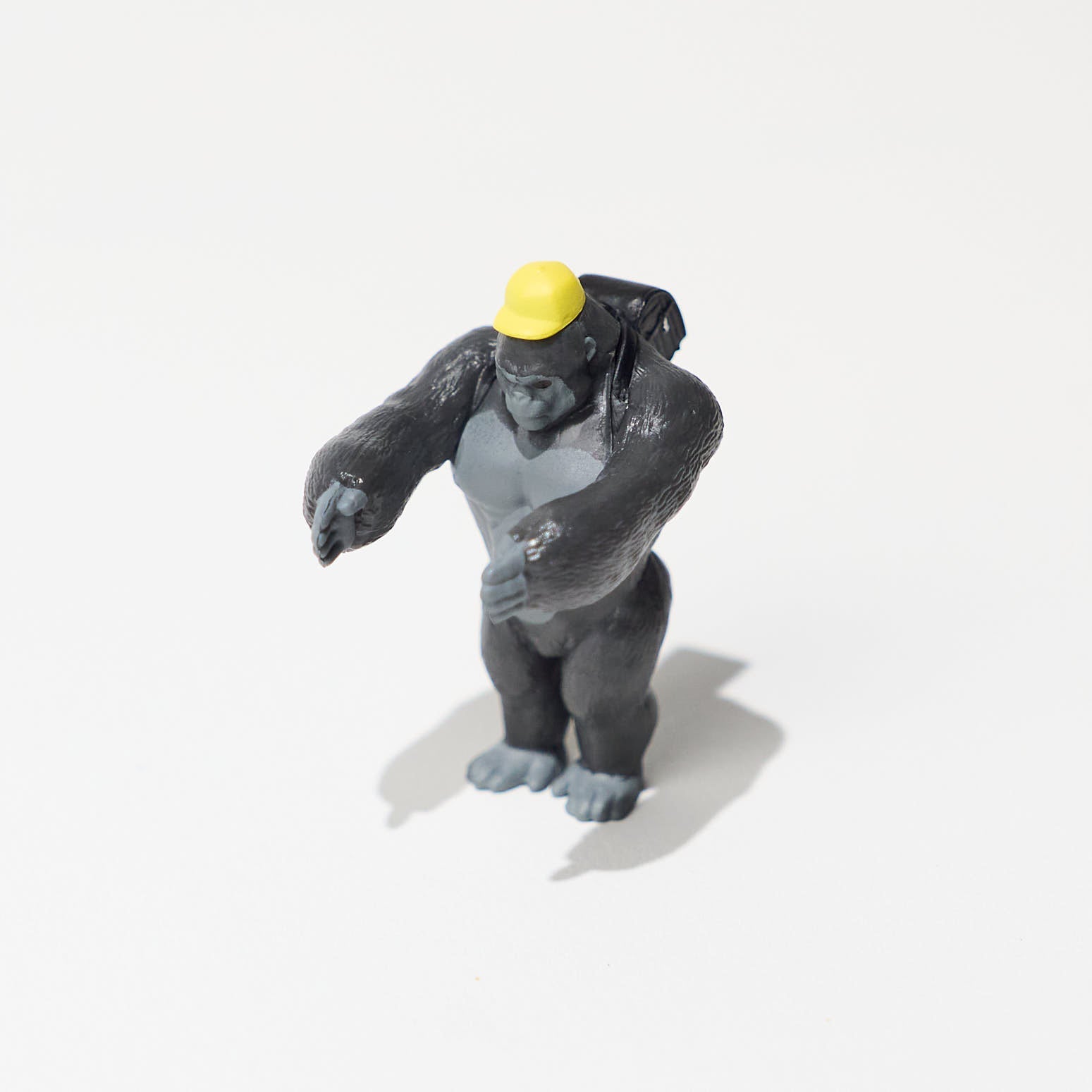 Gorilla Gacha Capsule Toy - Collectible Schoolbag Charm for Kids & Anime Fans | Perfect for Backpacks, Keychains & Kawaii Decor