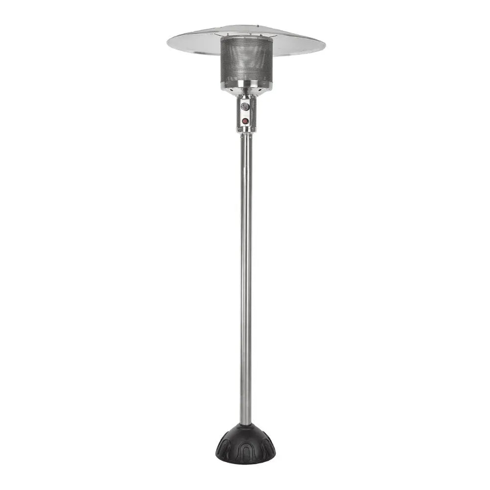 Outdoor Stainless Steel Natural Gas Patio Heater - Commercial & Residential Use for Backyard, Deck, Garden, and Poolside Heating
