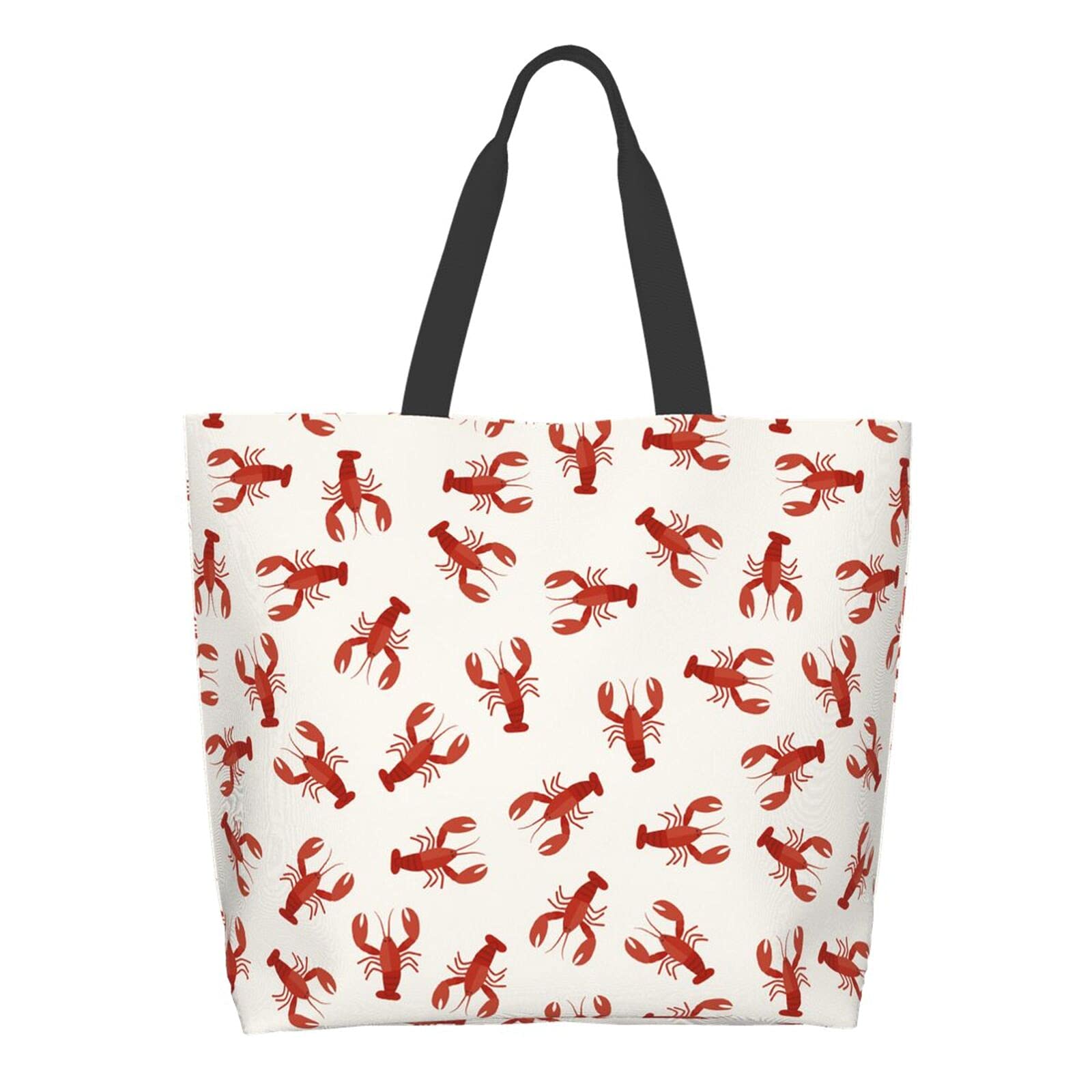 Famame Large Canvas Tote Bag for Women - Reusable Multipurpose Shoulder Handbag, Casual Grocery Shopping Bag - Perfect for Outdoors, Travel, Beach & Daily Use