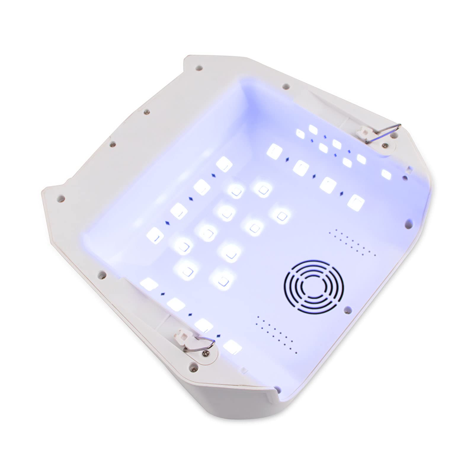 72W Portable Cordless UV LED Nail Dryer Light - Rechargeable Manicure Lamp for Gel Polish Drying with Anti-UV Gloves | Perfect for Home & Salon Nail Care