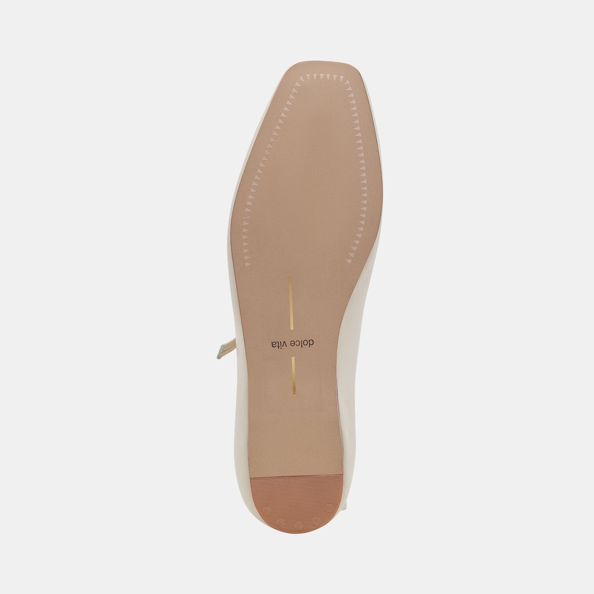 REYES Women's Wide Width Ballet Flats - Ivory Genuine Leather Slip-On Shoes for Comfort & Style | Perfect for Work, Travel & Casual Wear
