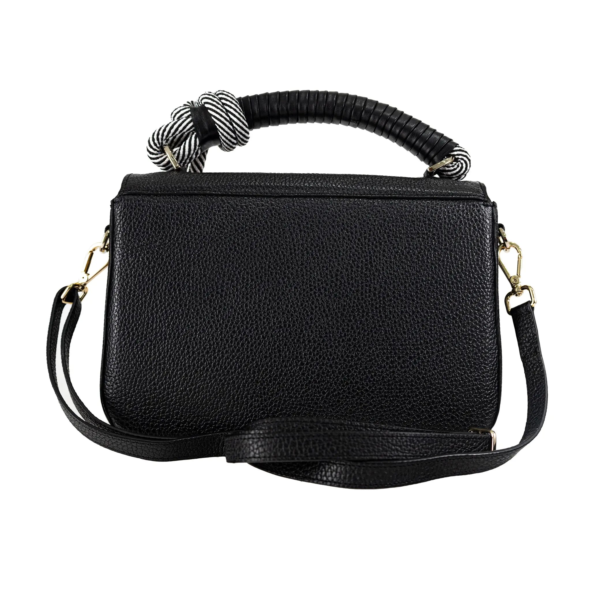 BOD64MA Cuadra Black Fashion Stingray Crossbody Bag for Women - Stylish & Elegant Everyday Purse for Work, Travel & Outings
