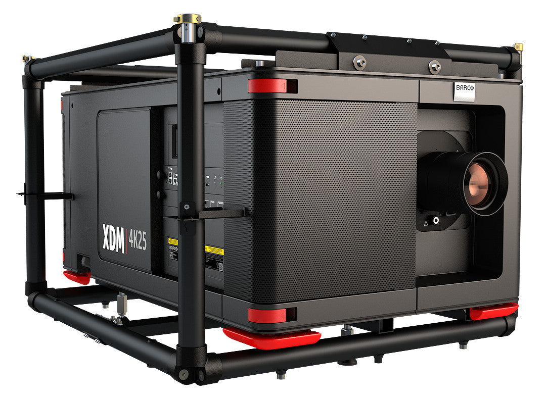 Barco XDM 4K25B RGB Laser 3DLP Projector - 4K UHD Home Theater & Commercial Cinema Projector for Movie Nights, Gaming & Large Venue Screenings