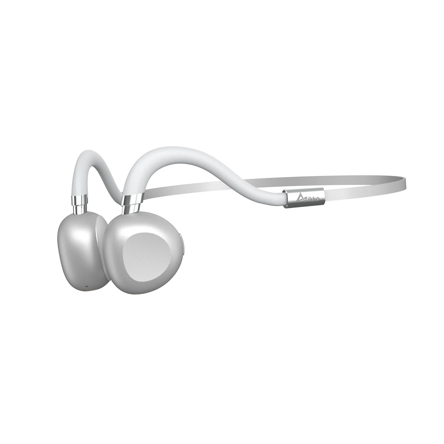 IKKO Breezy ITG01 Open-Ear Bone Conduction Bluetooth Headphones for Running, Cycling & Workout - Sweatproof Wireless Sport Earphones with HD Sound for Outdoor Activities