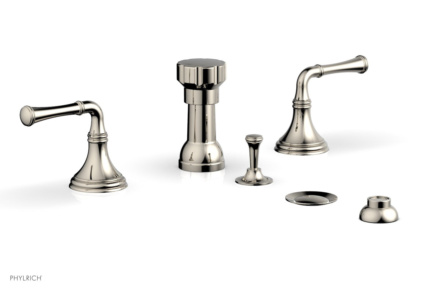 3RING Four Hole Bidet Set D4205 - Stainless Steel Bidet Sprayer with 4 Holes for Toilet, Bathroom Hygiene & Cleaning - Perfect for Home, RV, and Travel Use