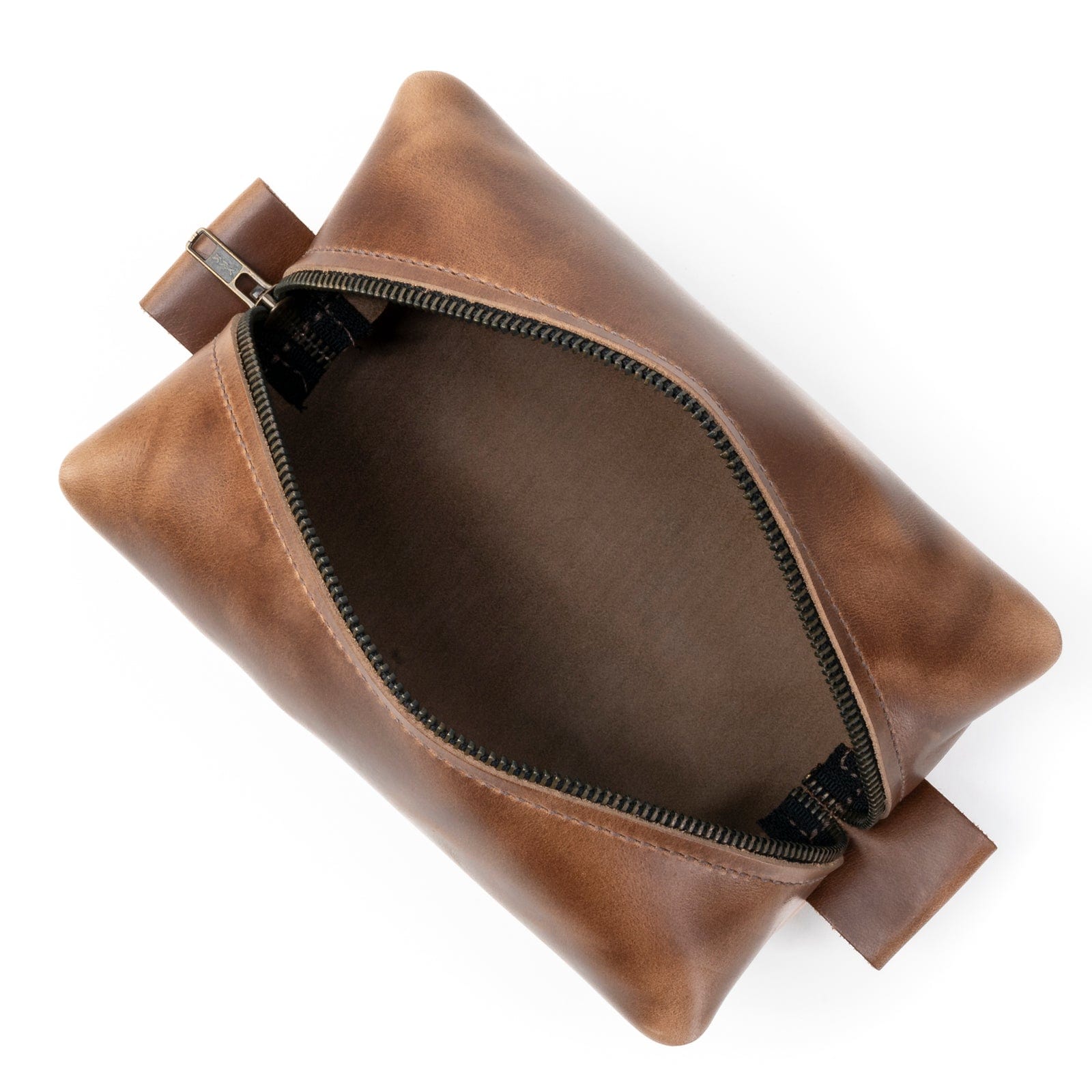 Premium Leather Toiletry Bag for Men & Women - Waterproof Travel Cosmetic Organizer - Perfect for Gym, Business Trips & Vacation Essentials
