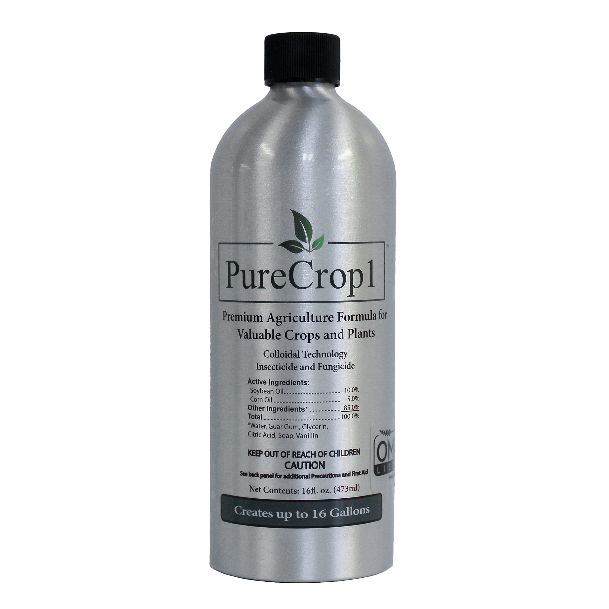 Organic Plant-Based Insecticide, Miticide & Fungicide Concentrate – 16oz | All-Natural Pest Control for Home, Garden & Hydroponics | Eliminate Spider Mites, Aphids, Powdery Mildew | Safe for Vegetables, Flowers & Indoor Plants | Perfect for Organic Gardening & Greenhouse Use