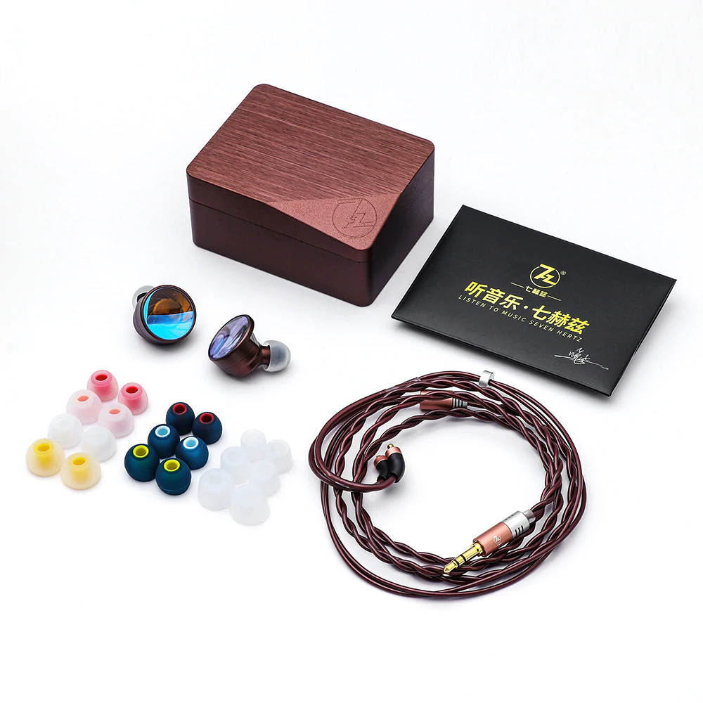 7Hz Eternal In-Ear Monitors (IEM) - Open Box - High-Fidelity Sound for Audiophiles & Musicians - Perfect for Studio Recording, Live Performances & Gaming
