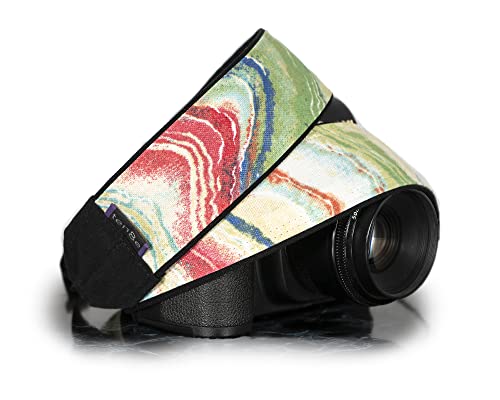 Premium Camera Strap for DSLR & Mirrorless Cameras - Layers 373 - Comfortable & Adjustable Neck Strap for Photographers (Perfect for Travel, Wedding & Outdoor Photography)