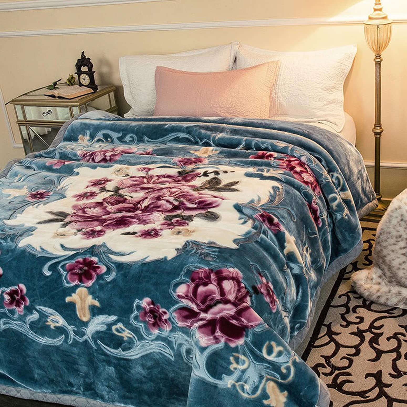 Premium Korean Fleece Blanket Twin Size 71