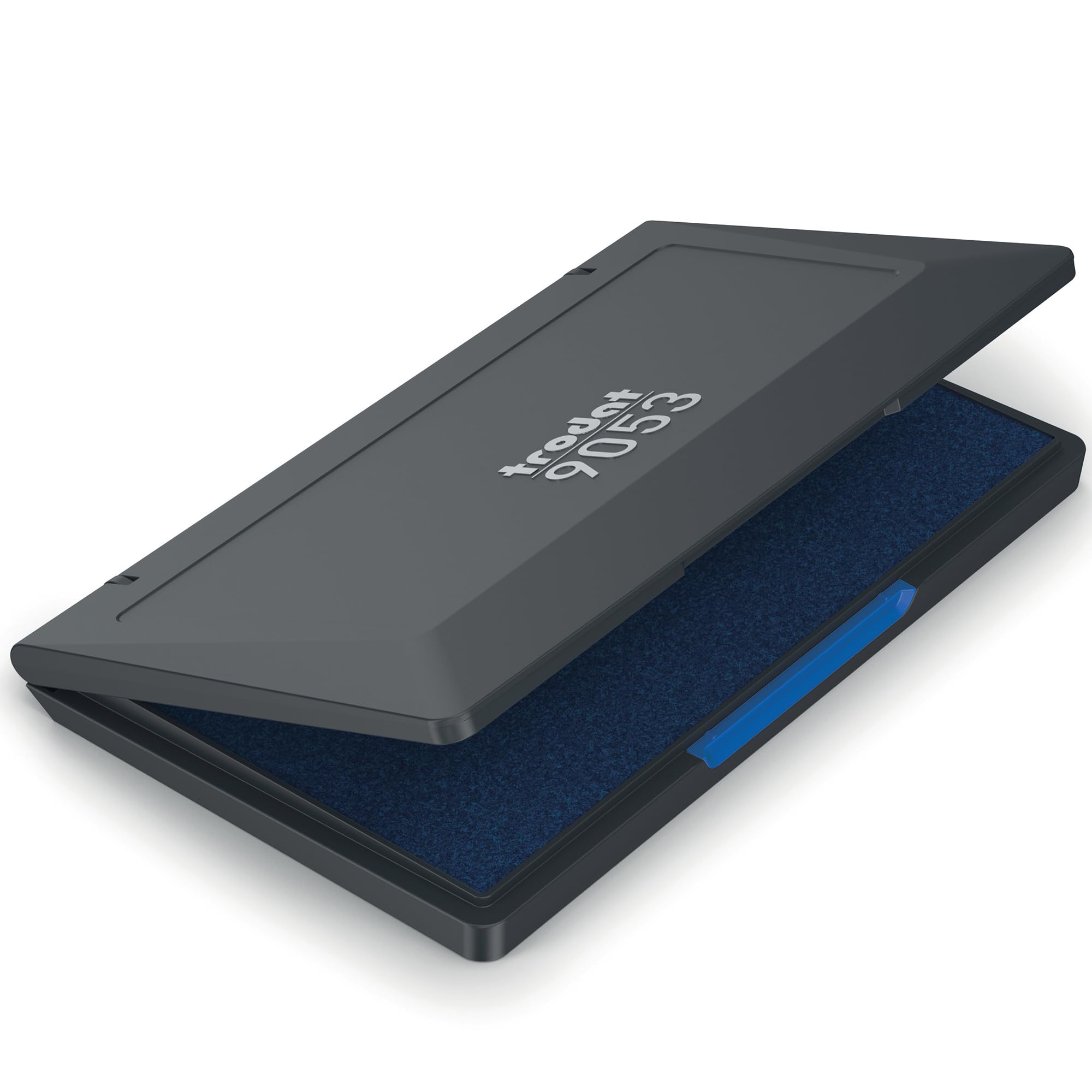 Trodat 9053 Blue Ink Stamp Pad for Business - Self-Inking Stamp Refill, Professional Office Supplies for Documents, Contracts & Paperwork