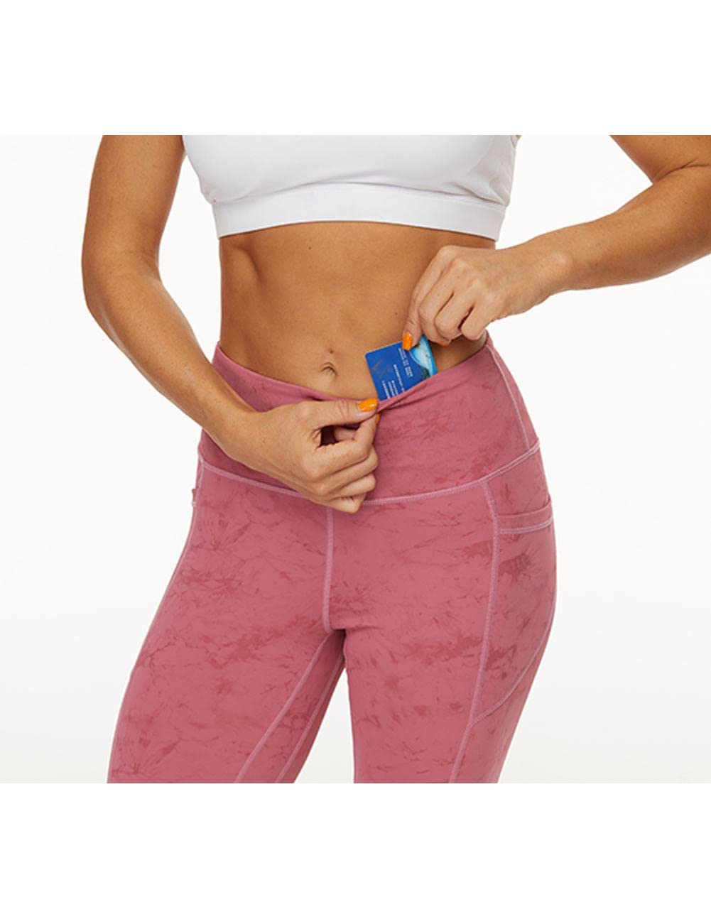 CCKO High Waisted Yoga Pants for Women with Pockets - Stretchy Workout Leggings with Tummy Control - Perfect for Gym, Running & Everyday Wear