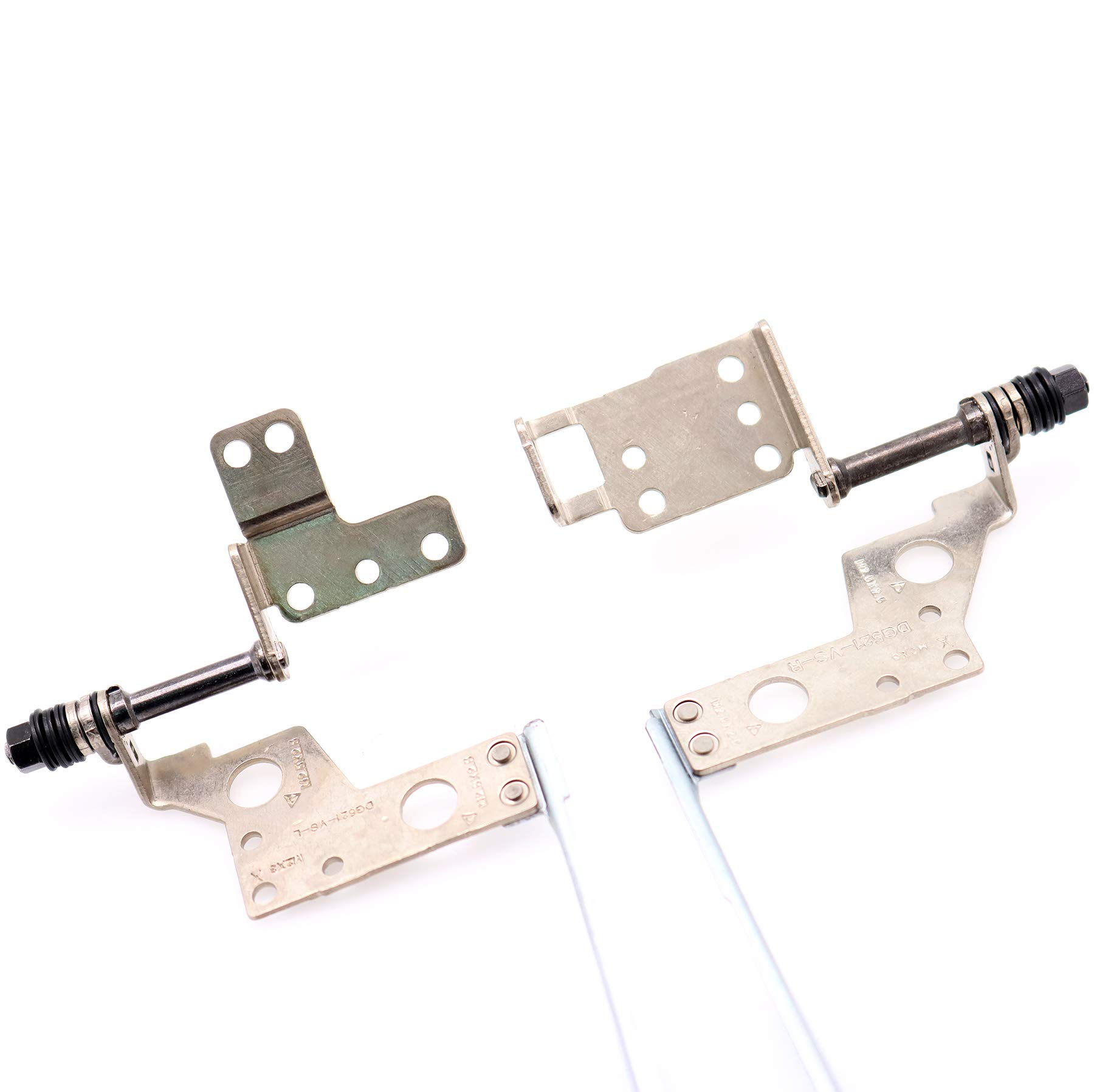Lenovo IdeaPad 320-15 LCD Hinge Replacement Set - Left & Right Screen Hinges Compatible with 320-15ISK, 320-15IKB, 320-15IAP, 320-15ABR, 320-15AST, 330-15, 520-15, 320C-15 Laptops - Perfect for DIY Screen Repair & Hinge Replacement