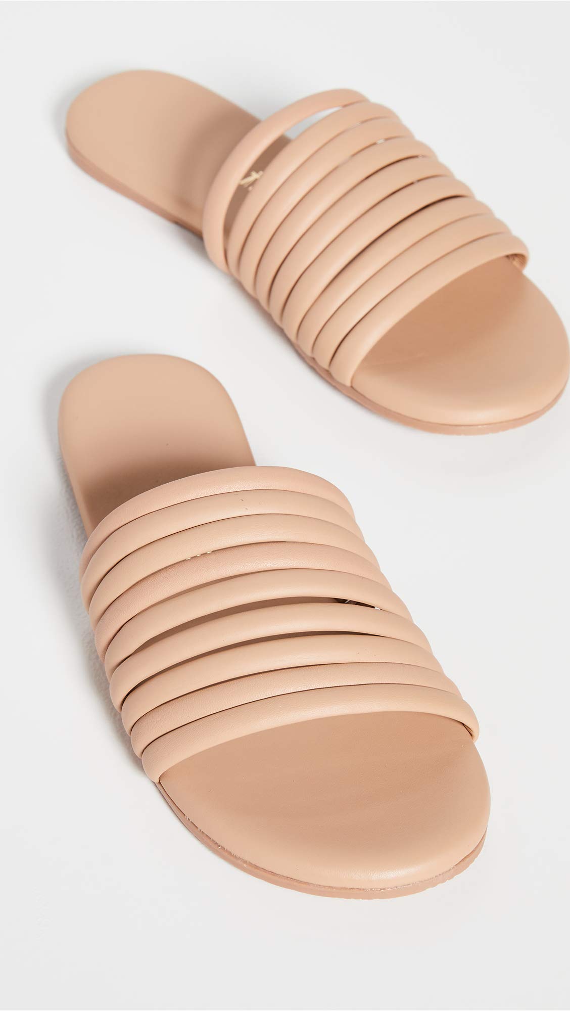 TKEES Women's Caro Sandals - Comfortable Leather Flip Flops for Summer | Casual Beach, Poolside & Everyday Wear