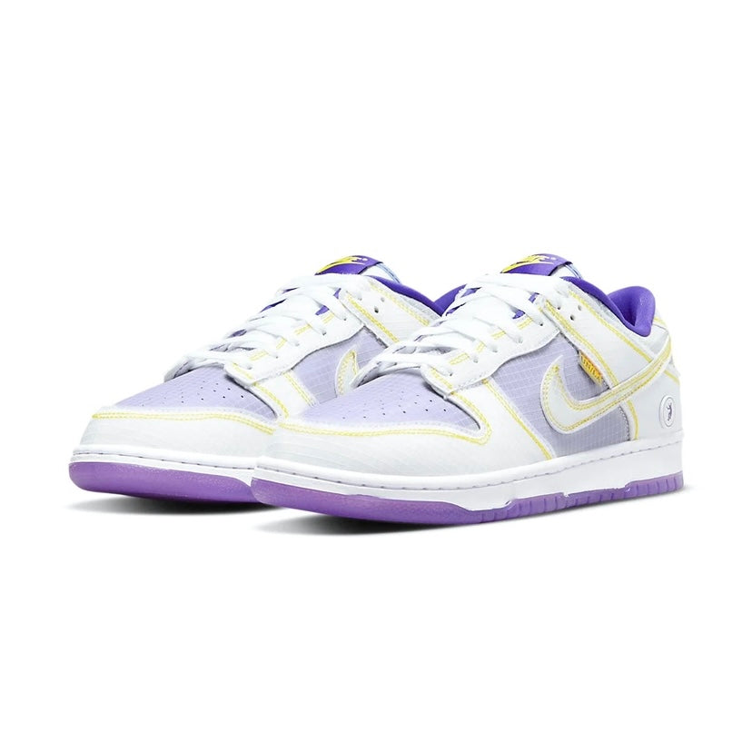 Nike Dunk Low x Union LA Passport Pack Court Purple Sneakers - Men's Basketball Shoes for Streetwear & Casual Style - Perfect for Urban Fashion and Everyday Wear