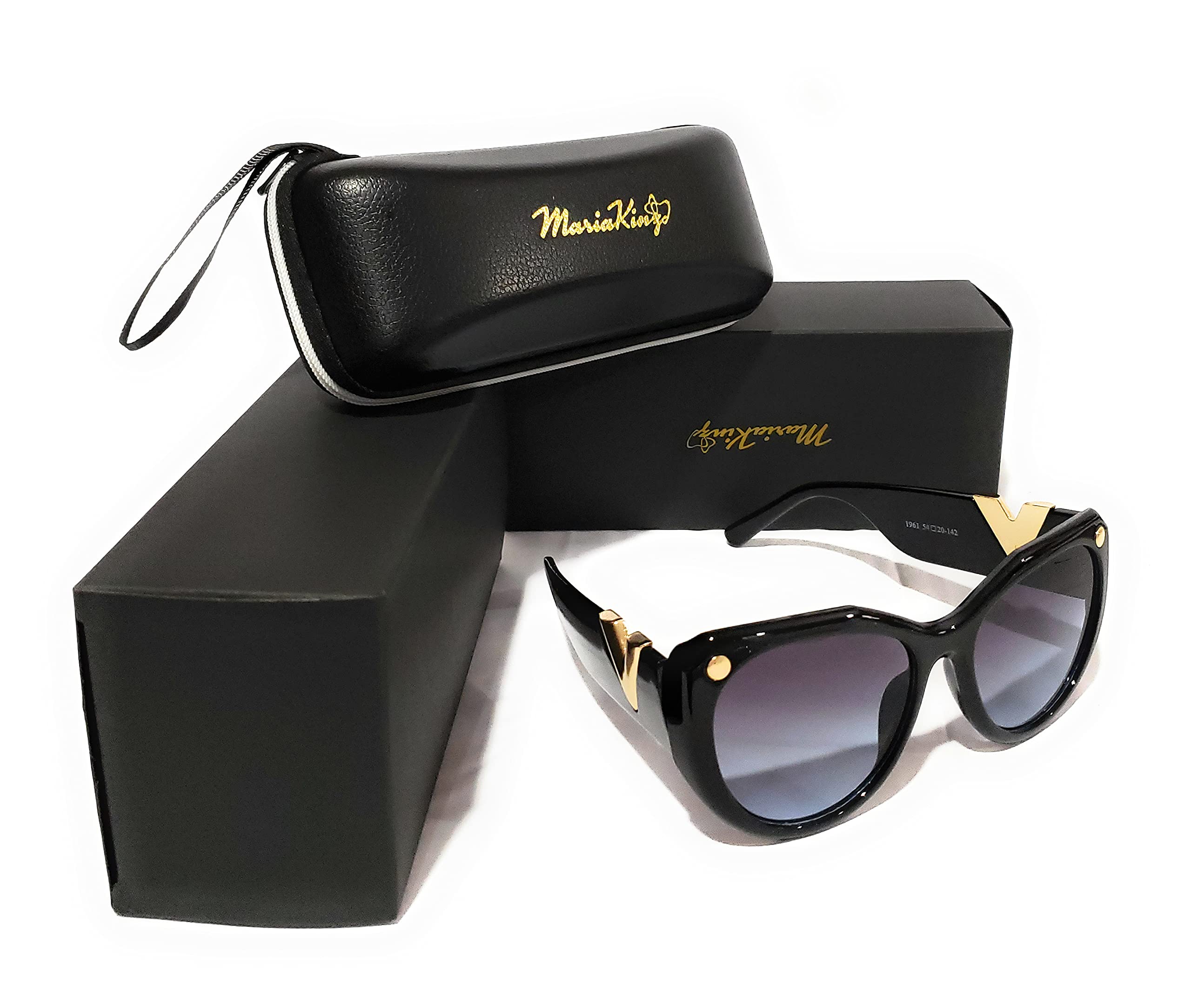 Versa Cateye Oversized Sunglasses for Women - UV Protection Fashion Sunglasses - Perfect for Beach, Driving & Outdoor Activities