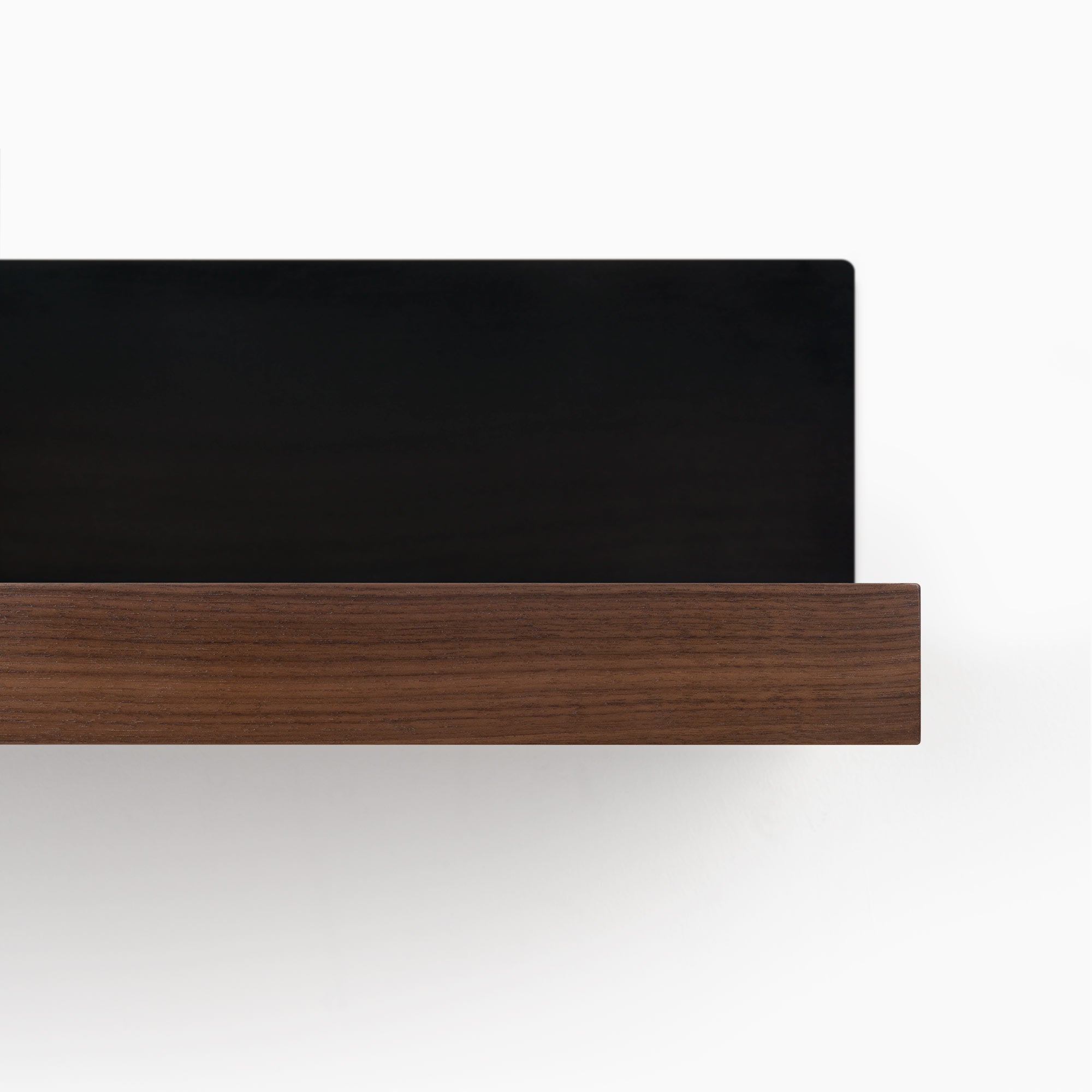 Premium Walnut Floating Shelf - Natural Wood Wall Mounted Shelves for Home Decor, Bathroom, Kitchen & Living Room Storage - Easy Installation & Stylish Display
