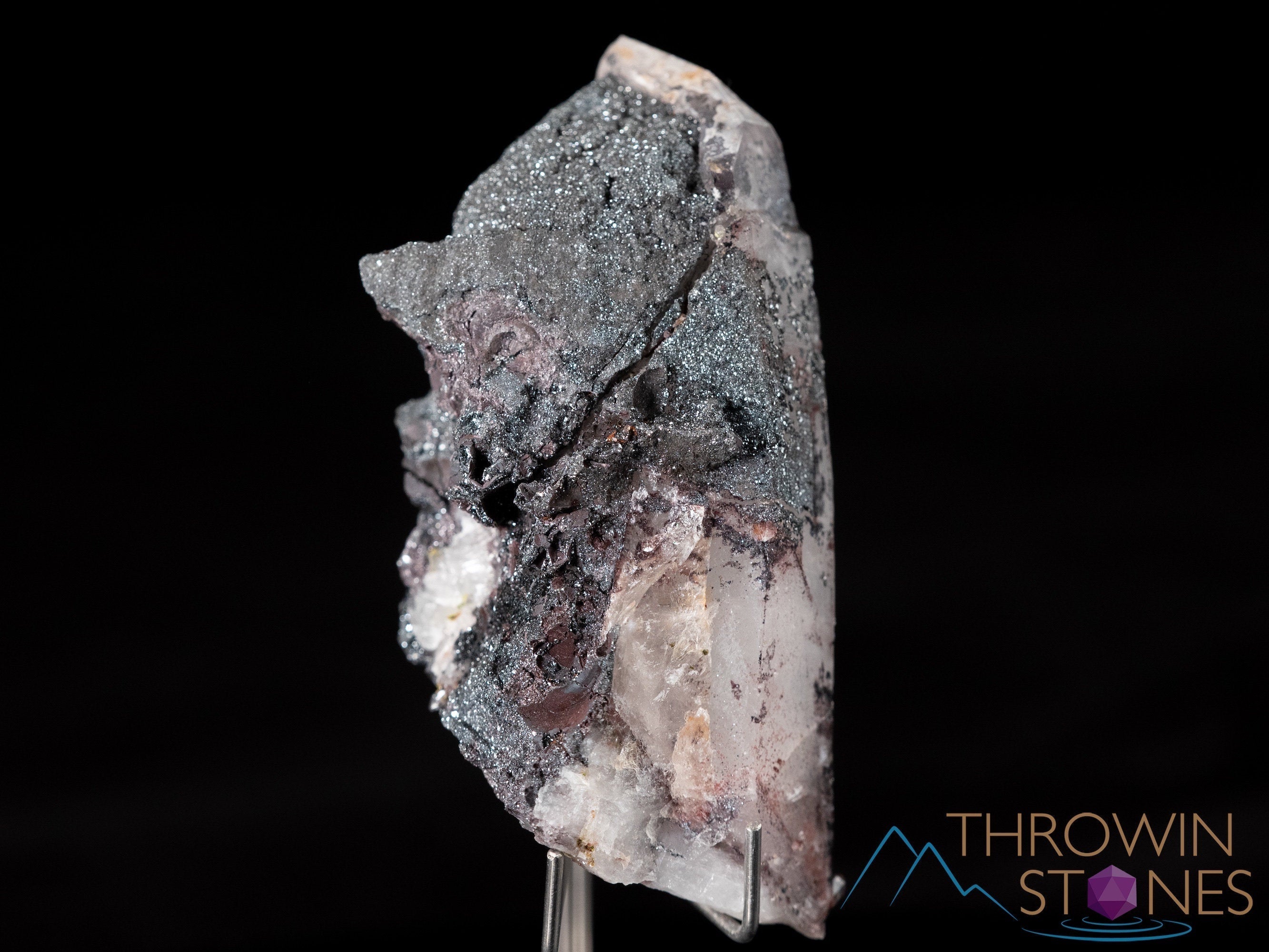 Natural MESSINA QUARTZ with HEMATITE Raw Crystal - Healing Stone for Home Decor, Housewarming Gift, Meditation & Energy Work (39213) - Perfect for Spiritual Healing, Office Desk Decor & Crystal Collection