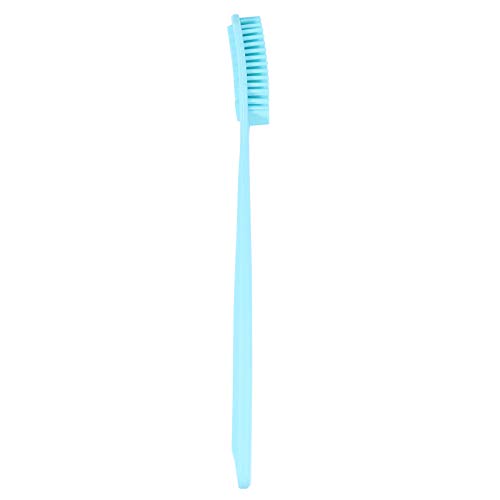 DOITOOL Soft Silicone Exfoliating Body Brush - Gentle Skin Scrubber for Shower & Bath, SPA Massage Glove for Women, Men & Baby - Blue - Perfect for Daily Exfoliation & Deep Cleansing