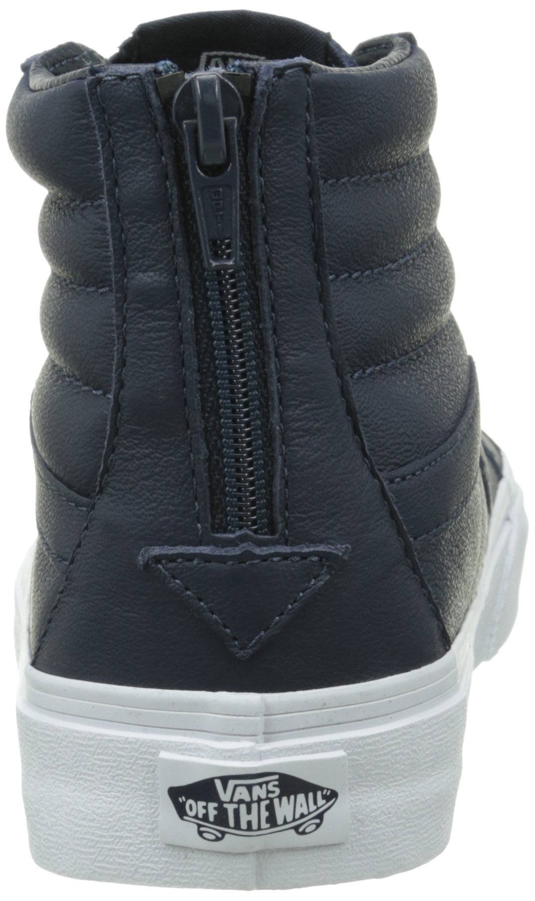 Vans Men's Premium Leather SK8-Hi Reissue Zip Sneakers - Classic High-Top Skate Shoes for Streetwear & Casual Style | Durable & Comfortable for Skating, Walking & Daily Wear
