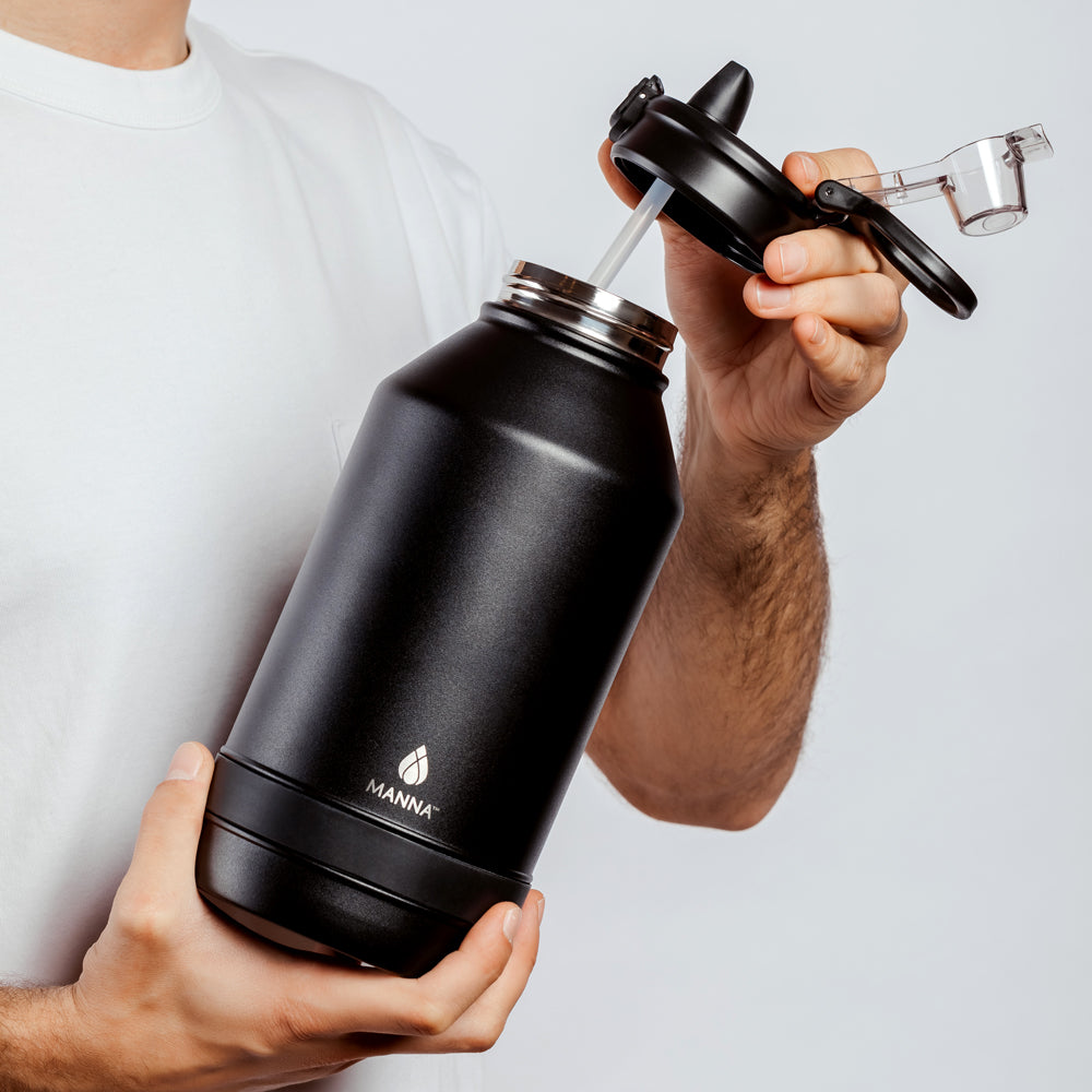 64 oz Push Bottle - Leak-Proof & Durable Water Bottle for Gym, Sports & Outdoor Activities | BPA-Free & Easy to Use