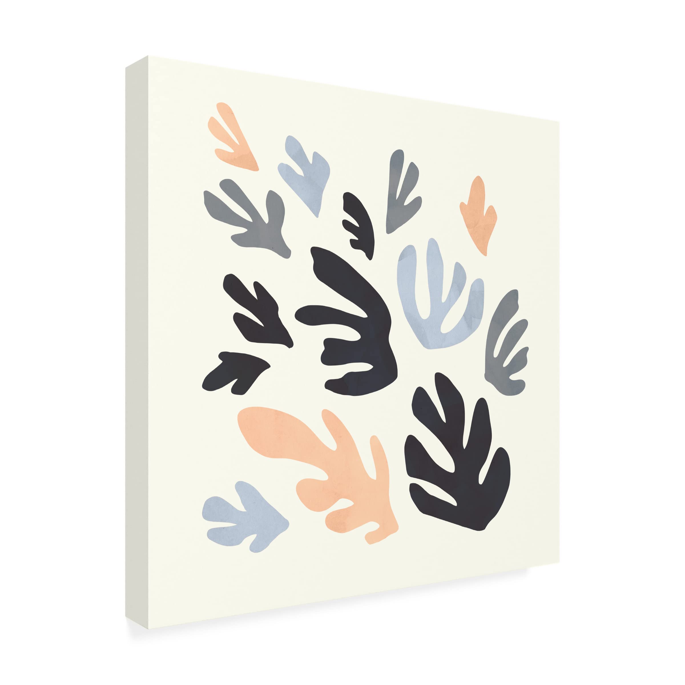 Emma Scarvey 'Sway I' Canvas Wall Art - Modern Abstract Painting for Living Room, Bedroom & Office Decor - Handmade Stretched Canvas Print - Ready to Hang