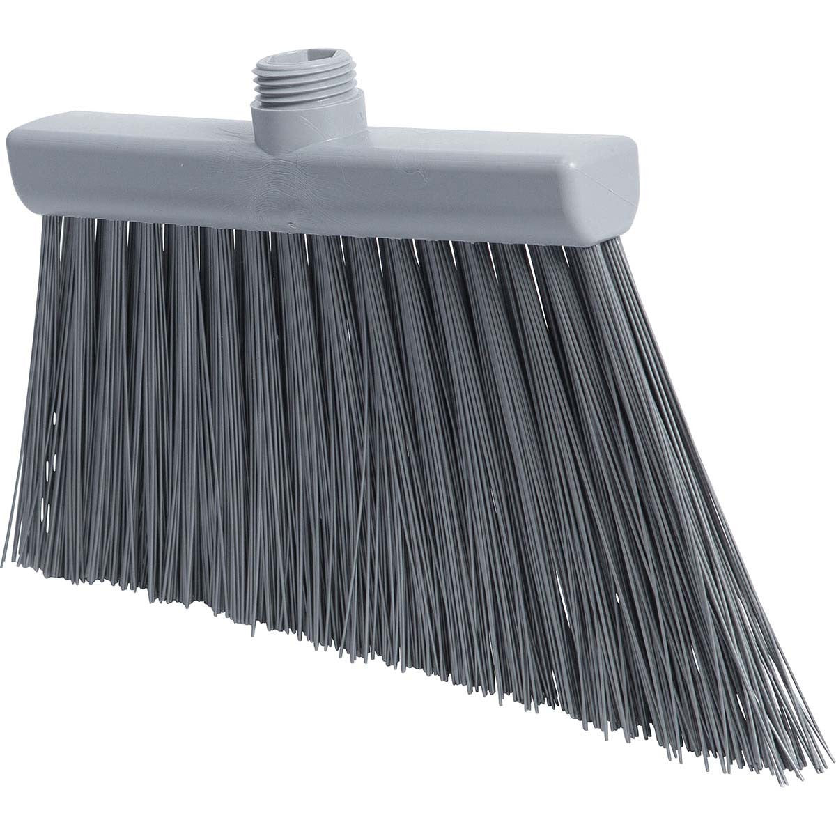 FBK 12 Upright Angled Sweeper Broom - Heavy Duty Indoor/Outdoor Cleaning Tool for Floors, Sidewalks & Garages (1 Pack)