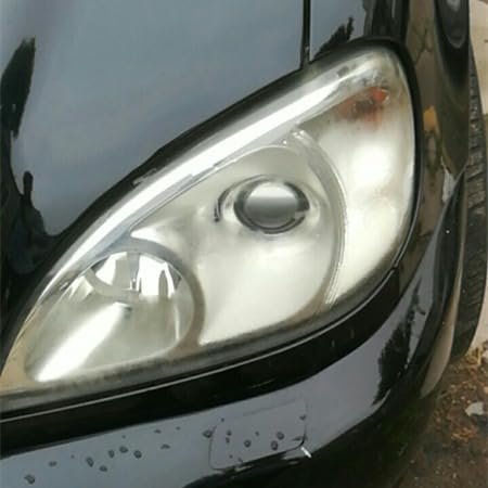 Benz W163 Headlight Cover 1998-2005 ML320 ML350 ML430 - Clear Lens Replacement for 4-Door SUVs