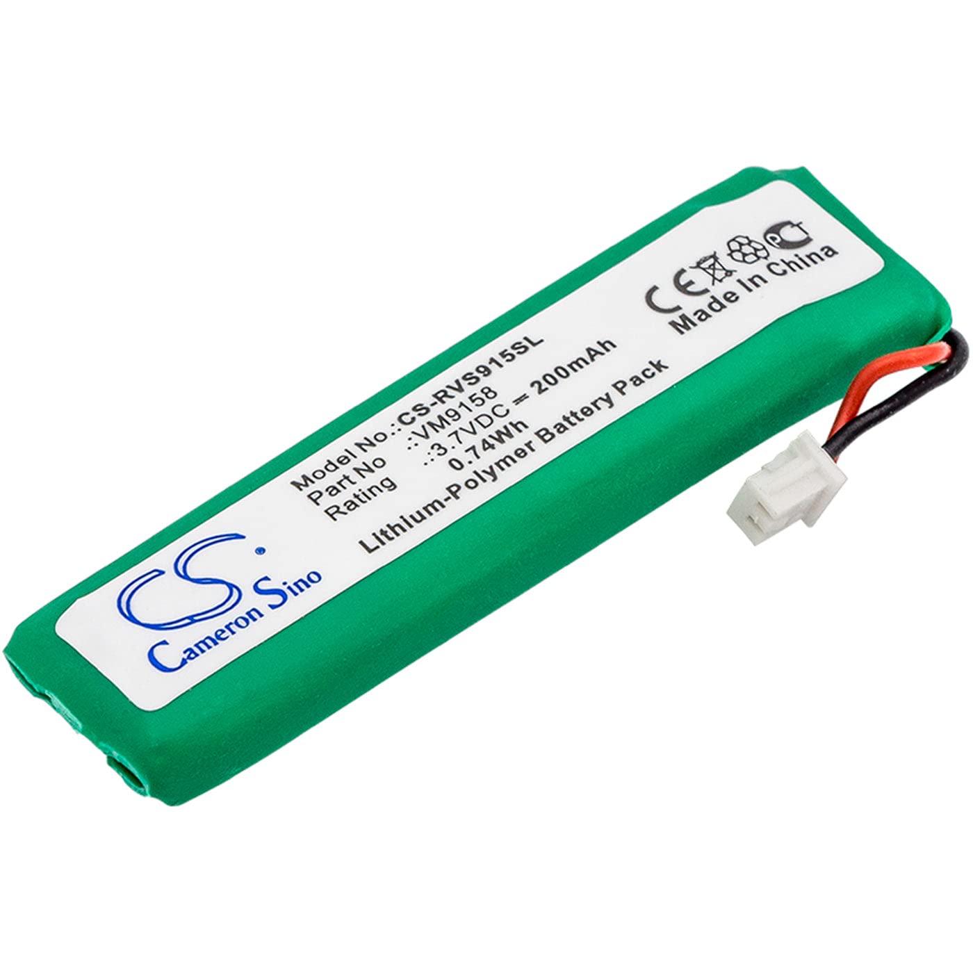 VINTRONS REVOLABS 07-SOLOMICBattery - VM9158 Replacement Battery for REVOLABS Solo Field Microphone | Long-Lasting Power for Conference Calls, Meetings & Professional Audio Recordings