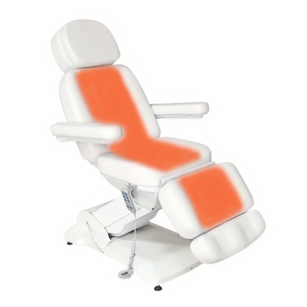 Greenlife Lina 3 Motor Electric Massage Chair with Hand Remote - Optional Foot Control & Bed Heating - Perfect for Home Spa, Relaxation & Pain Relief Therapy